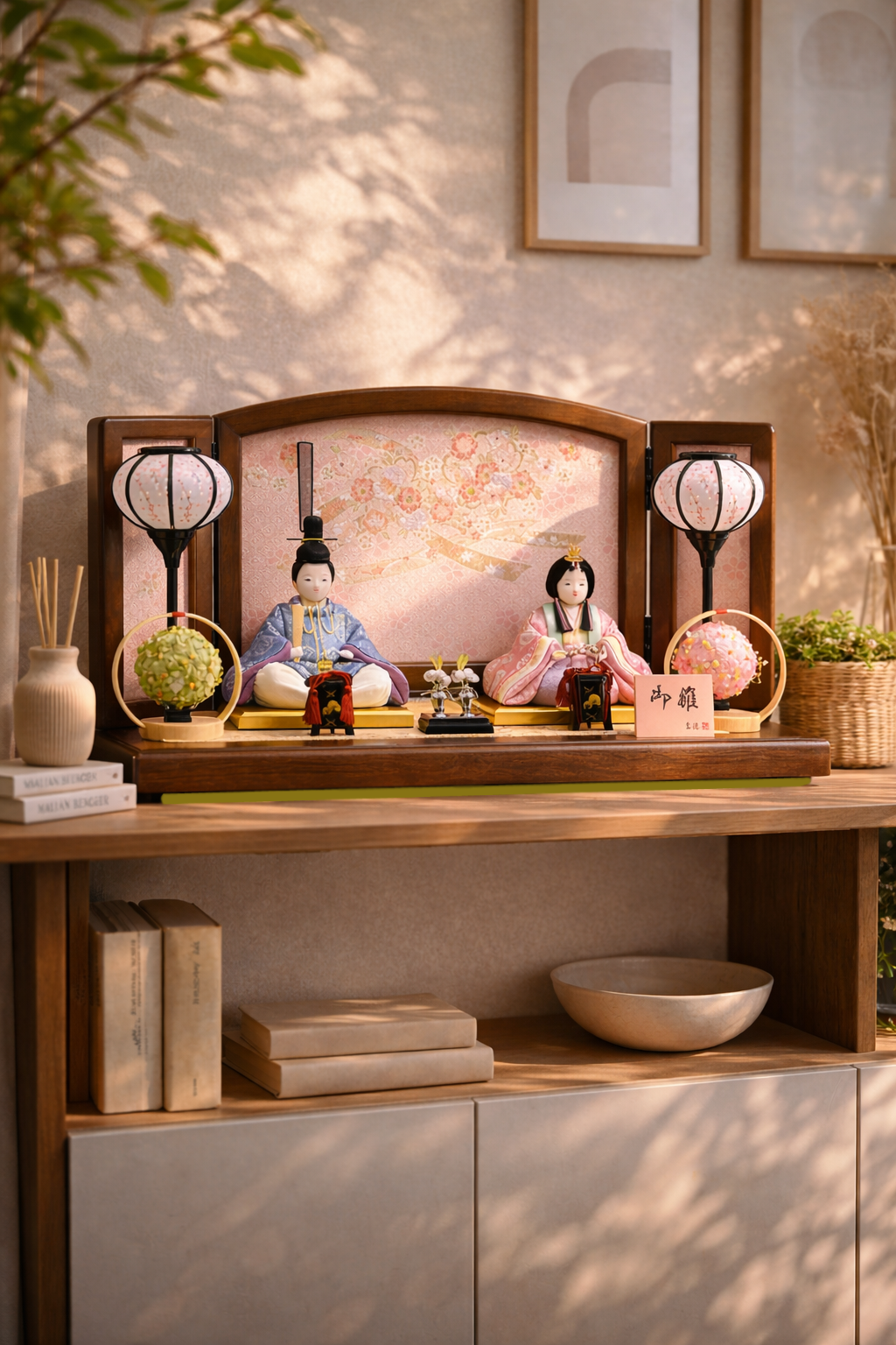 雛人形 吉徳大光 木目込み人形 親王平飾り(331-749)/ひな人形