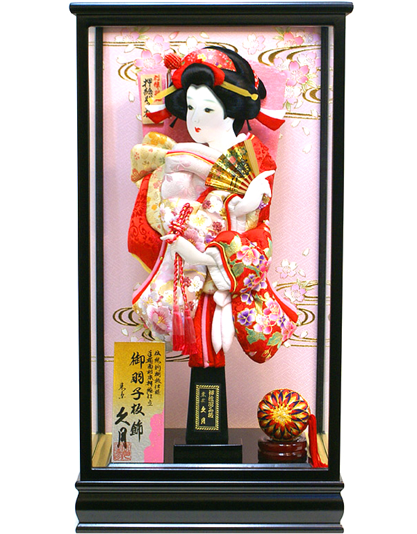 羽子板】東京久月作 ケース飾り(55140-1) 久月の正規販売店