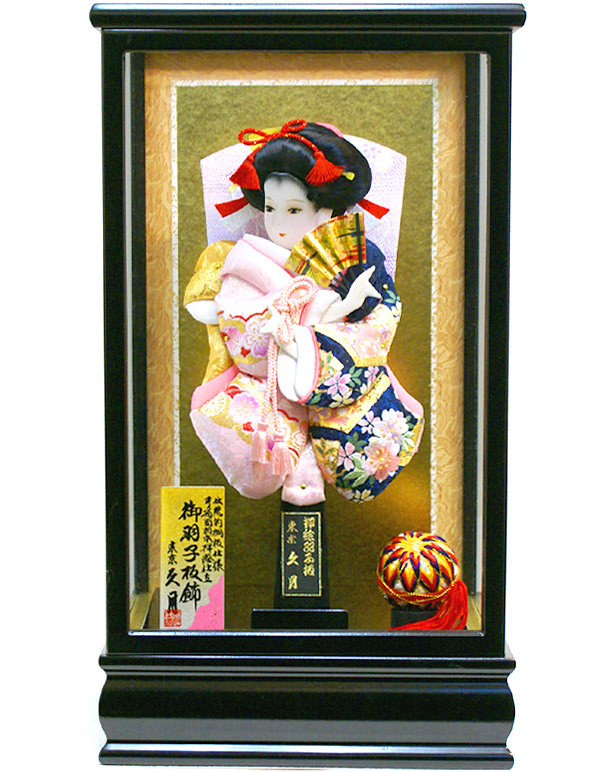 羽子板】東京久月作 ケース飾り(65010-1) 久月の正規販売店