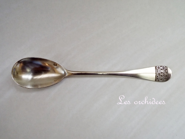 フランス アンティーク 純銀 エッグカップ＆スプーン PIERRE GAVARD