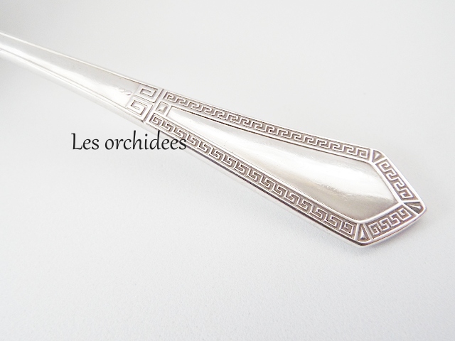 ドイツ アンティーク 純銀 シルバー ティーストレーナー アールデコ