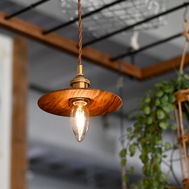 Nina ウッドシェードペンダント | ゼネラルストア オルネ
