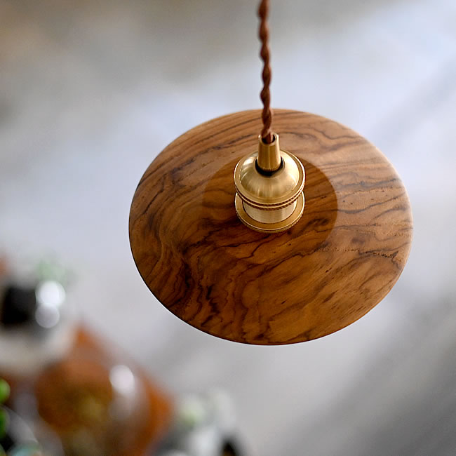Nina ウッドシェードペンダント | ゼネラルストア オルネ