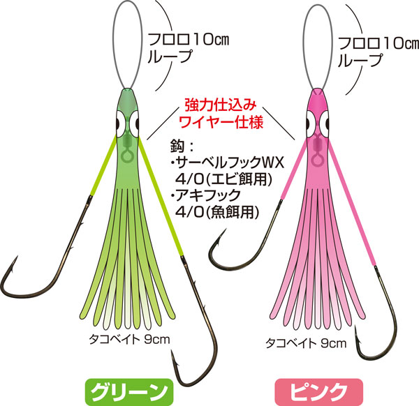 喰わせトラフグ ベイト付 | 株式会社オーナーばり｜海釣り仕掛け、投げ