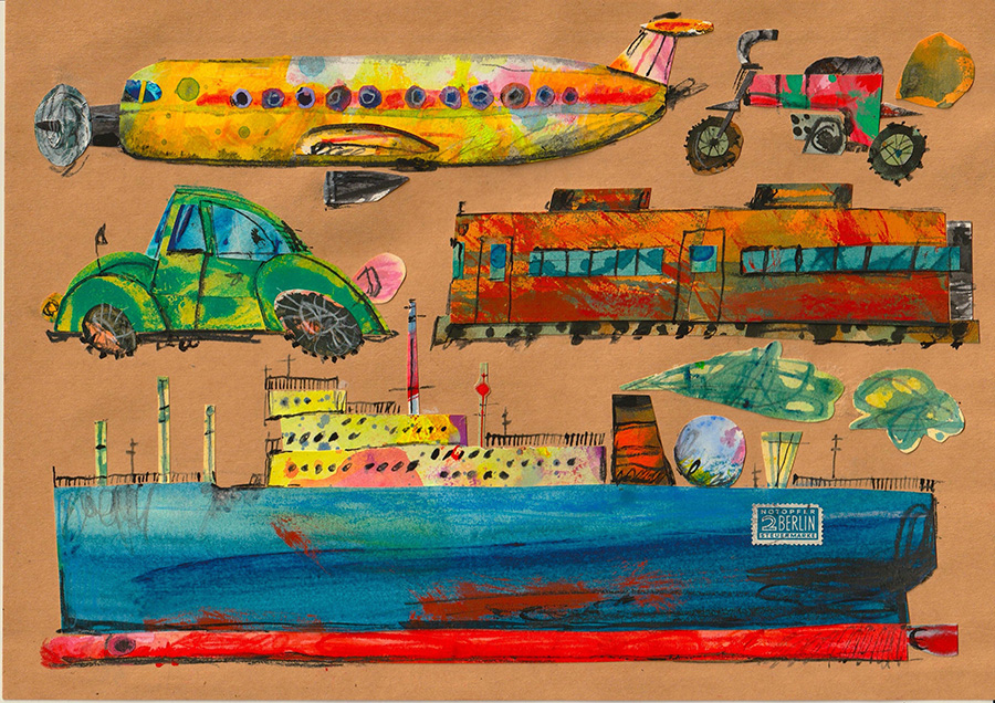 大阪で、心温まるコラージュアート展 | Lmaga.jp