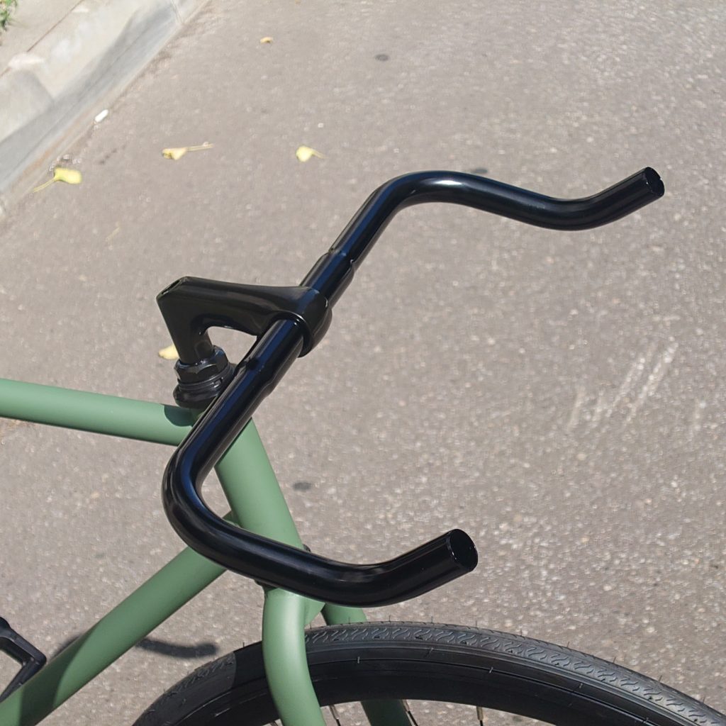 ブルホーン カスタム ハンドル ピストバイク ロードバイク クロス