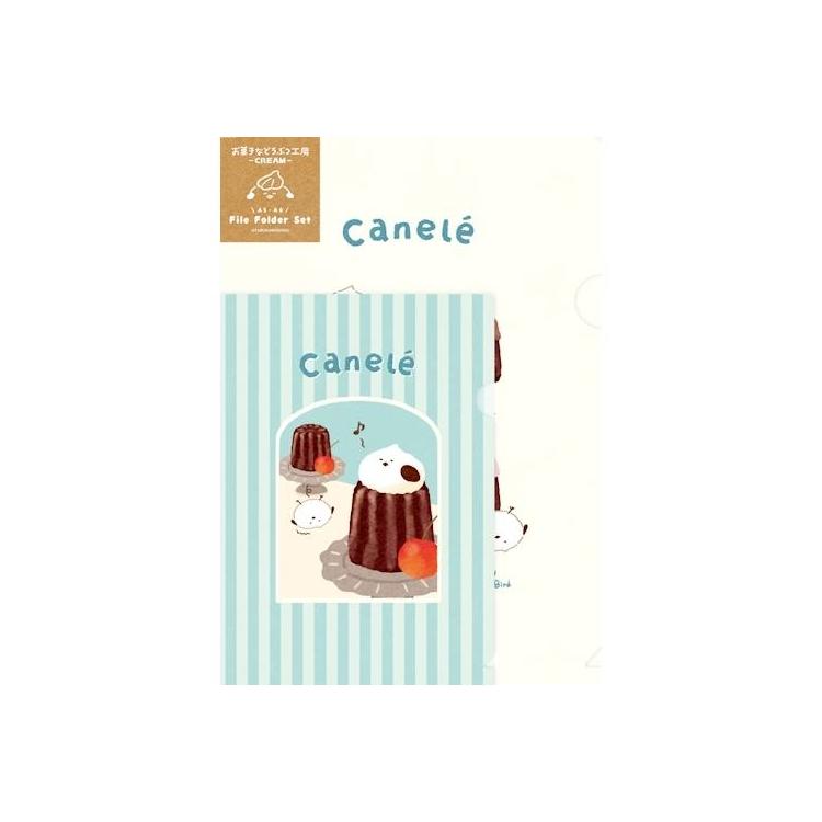 ファイルホルダーセット お菓子などうぶつ工房 トリ(トリ