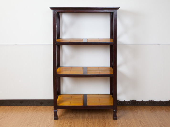 バンブーブックシェルフ！これで一気にアジアンなお部屋に早変わり