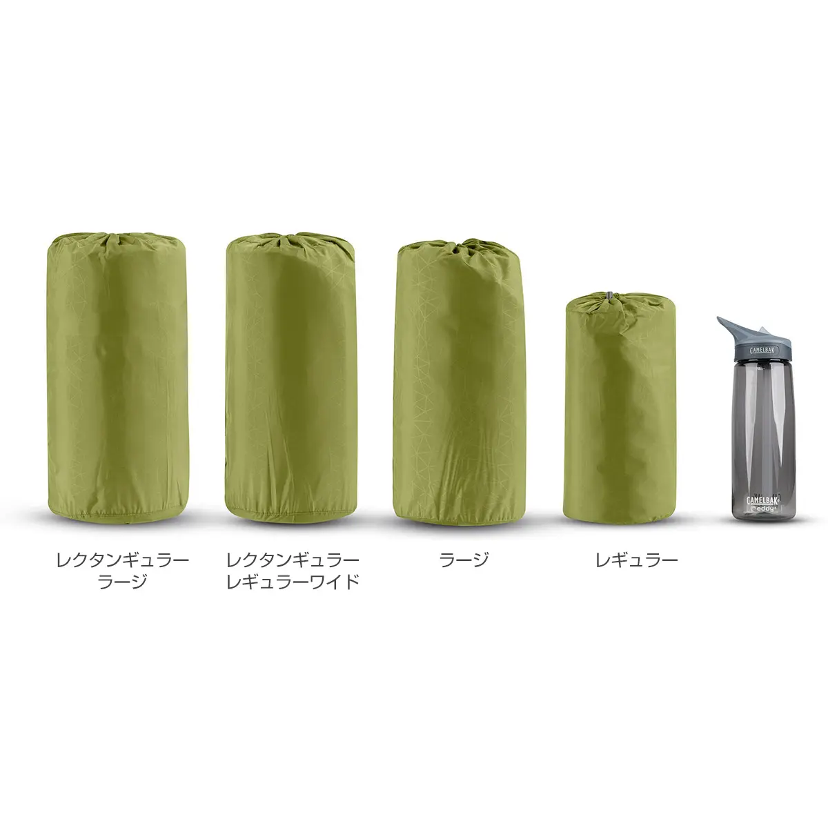 キャンプマットS.I.マット(レギュラー オリーブ): シートゥサミット