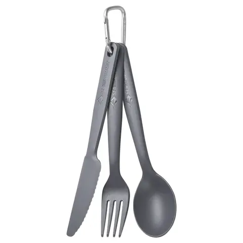 キャンプカトラリーセット(チャコール): シートゥサミット | ロスト