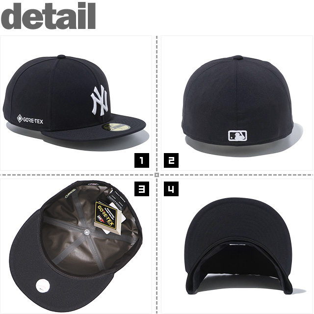 ニューエラ) NEWERA BASIC 59FIFTY ニューヨーク・ヤンキース GORE-TEX