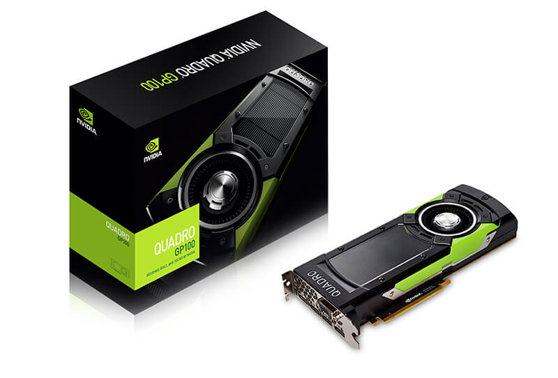 NVIDIA Quadro GP100 VRAM 16GB（超広帯域 HBM2） NVIDIA Quadro GP100