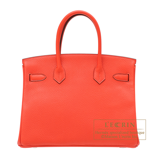 エルメス バーキン30 ルージュピヴォワンヌ トリヨンクレマンス