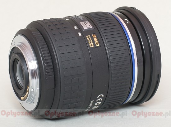 Olympus Zuiko Digital ED 12-60 mm f/2.8-4.0 SWD review - Build