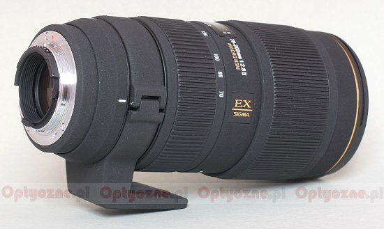 Sigma 70-200 mm f/2.8 II EX APO DG Macro HSM review - Build