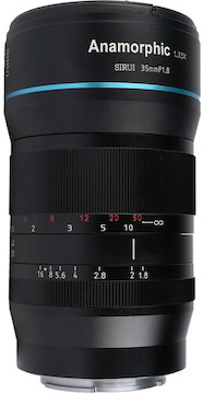 Lensrentals.com - Rent a Sirui 35mm f/1.8 Anamorphic 1.33x Lens
