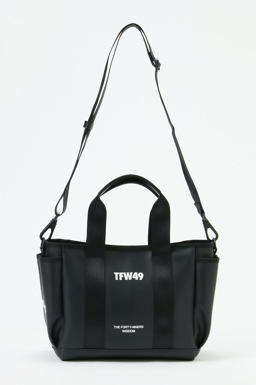 TFW49 - LEATHER ROUND BAG / レザー ラウンドバッグ | laid-back