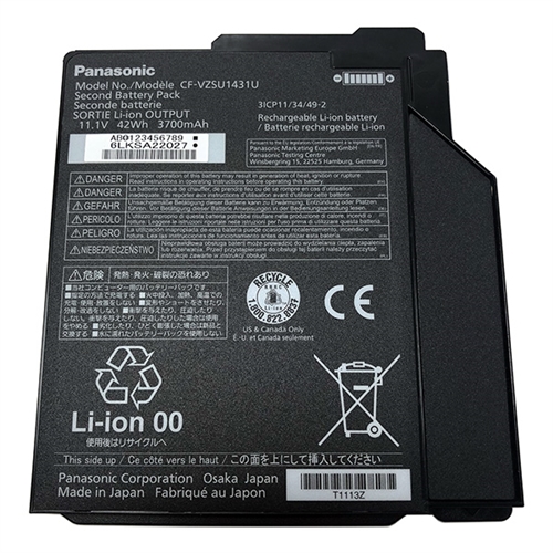 CF-VZSU1431U Battery for Panasonic ToughBook CF-31 and CF-52