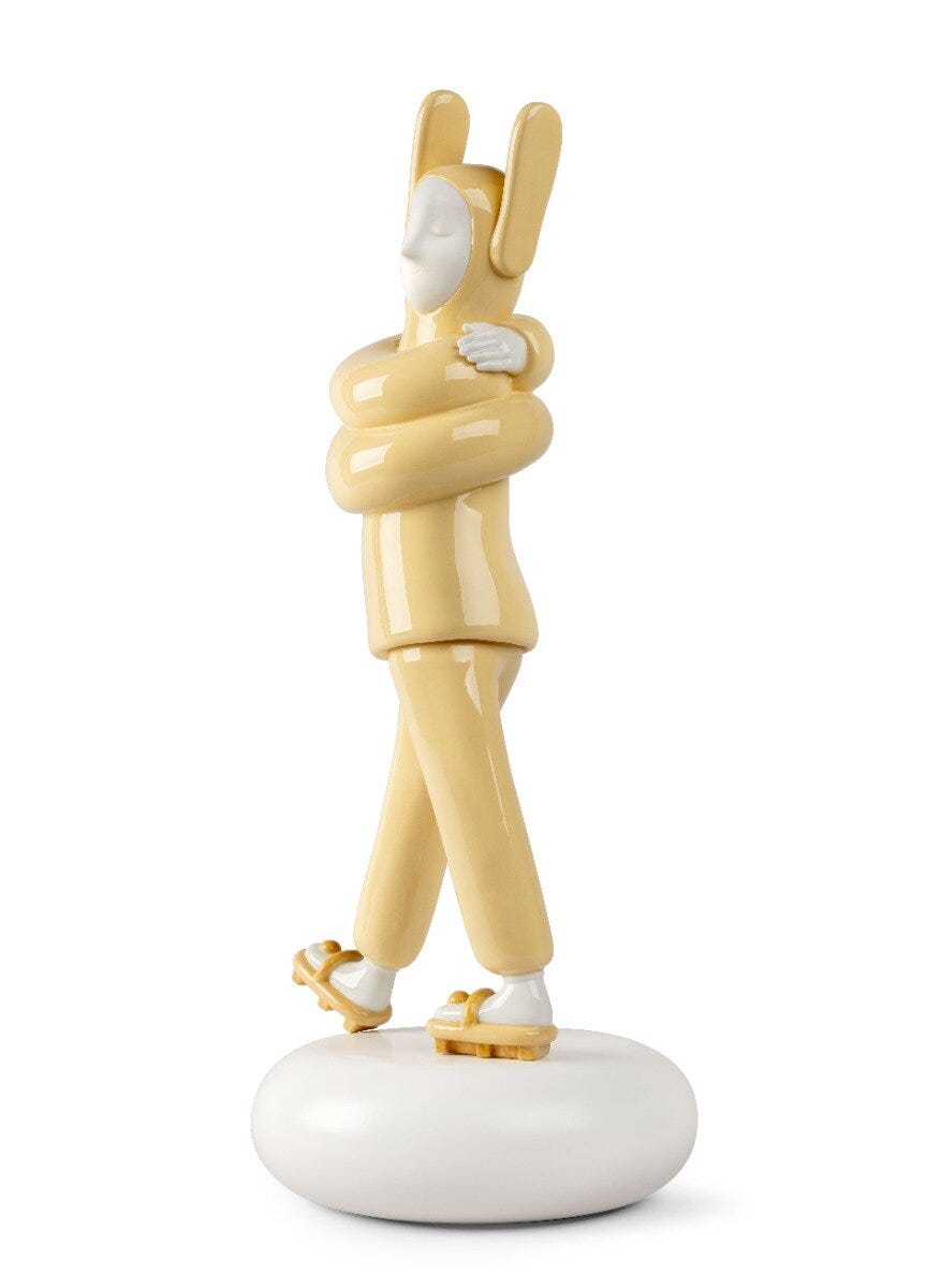 Embraced (Yellow) Sculpture | Lladró® USA