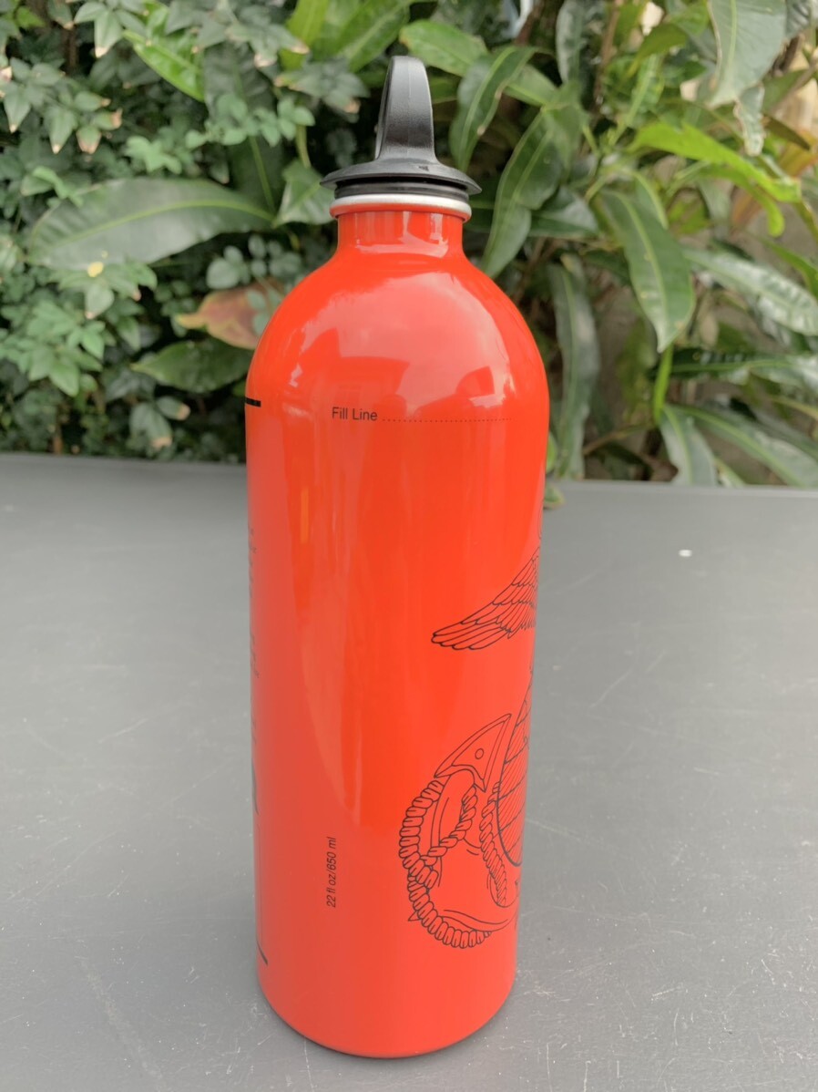 海兵隊実物 軍用ガソリン MSR USMC 22oz 650ml フューエル ボトル