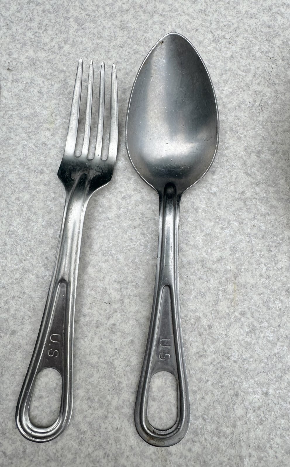 米軍実物 メスキットパン＆ナイフ・ホーク・スプーンセット1945年