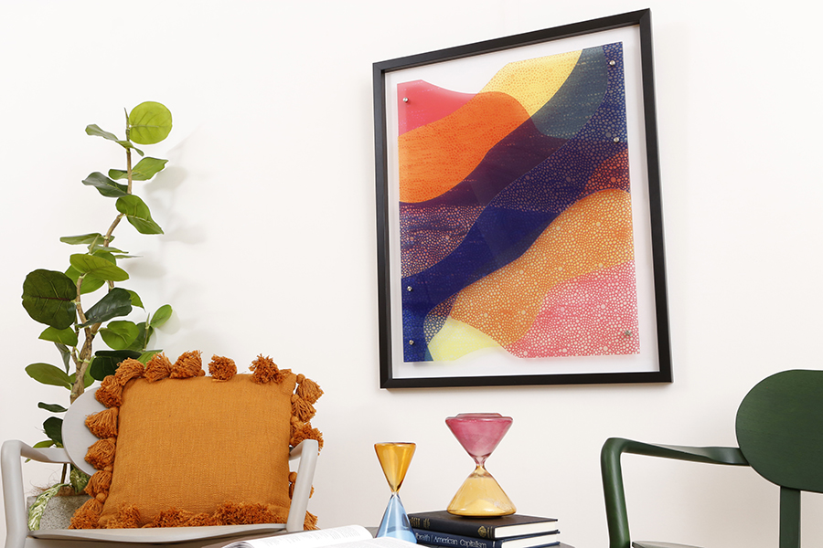 廃番】レイヤー 74×89cm * - アート・インテリア絵画の通販 ｜リビング