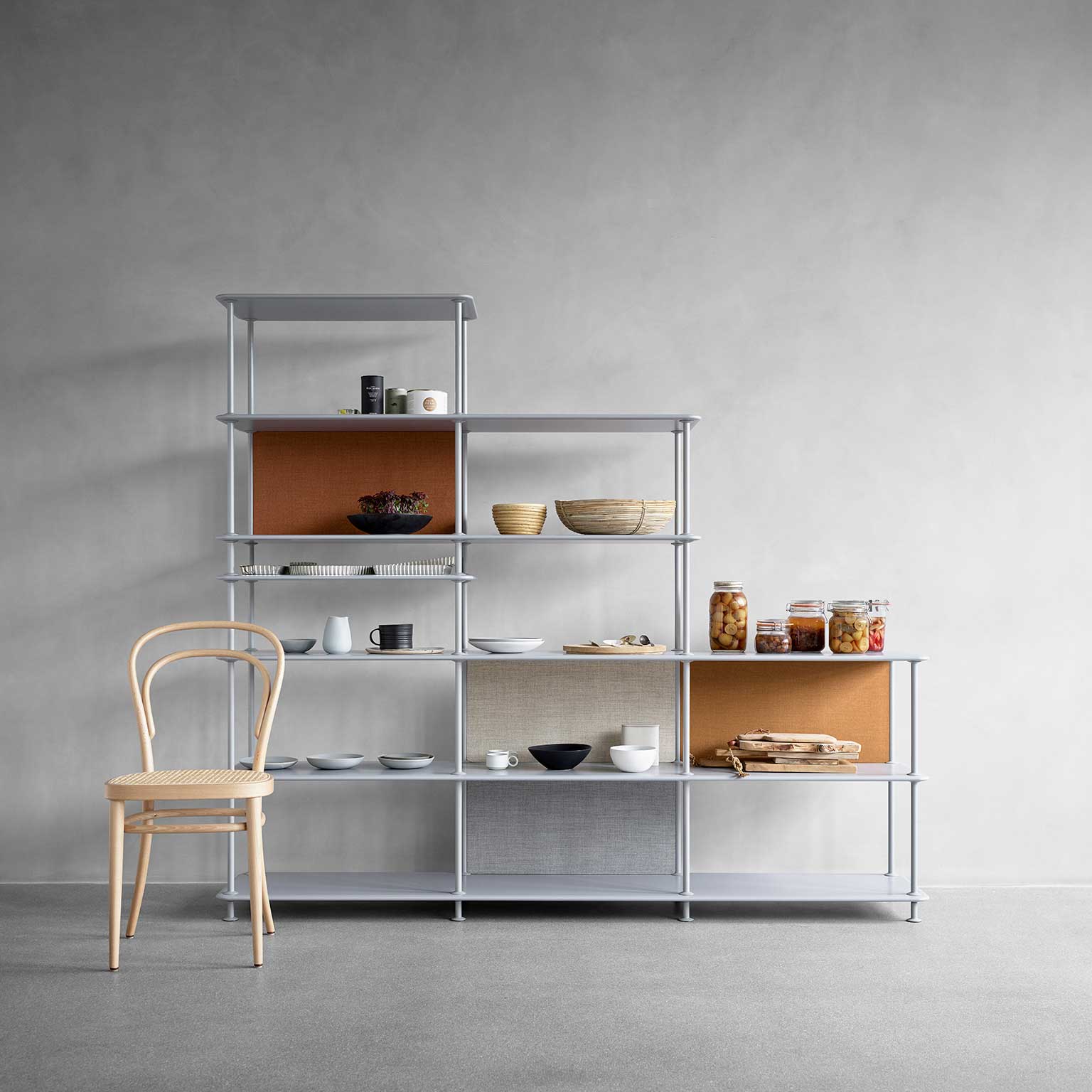 Montana（モンタナ）Free シェルフ 2段2列 220000 White×White [取寄せ