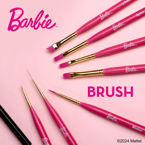 Barbie | ジェルブラシ ラウンドコーナー | ライフビューティーネイル