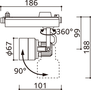 ODELIC オーデリック スポットライト XS413603 | 商品紹介 | 照明器具
