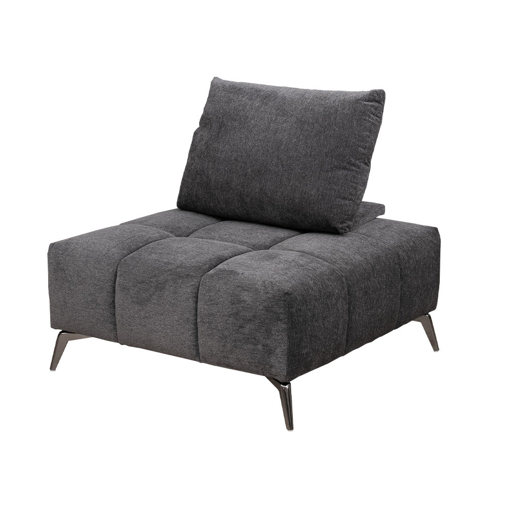 lushroom スツール アイランドソファ 1人掛け ファブリック ソファー