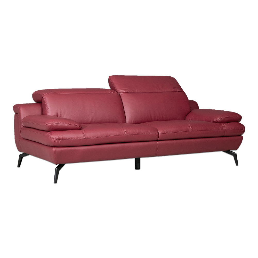 lushroom ソファ 本革 2人掛け 3人掛け レザー ヘッドリクライニング