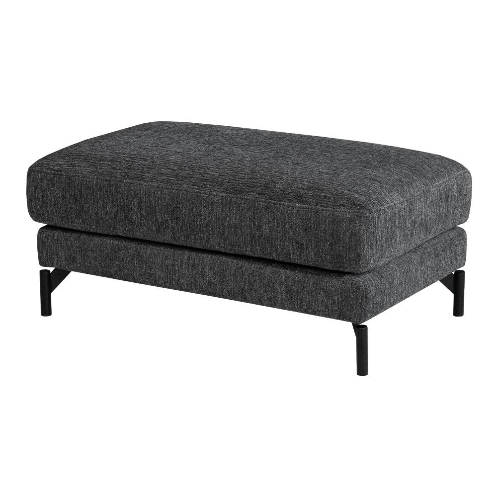 lushroom スツール オットマン 1人掛け ファブリック ソファー グレー