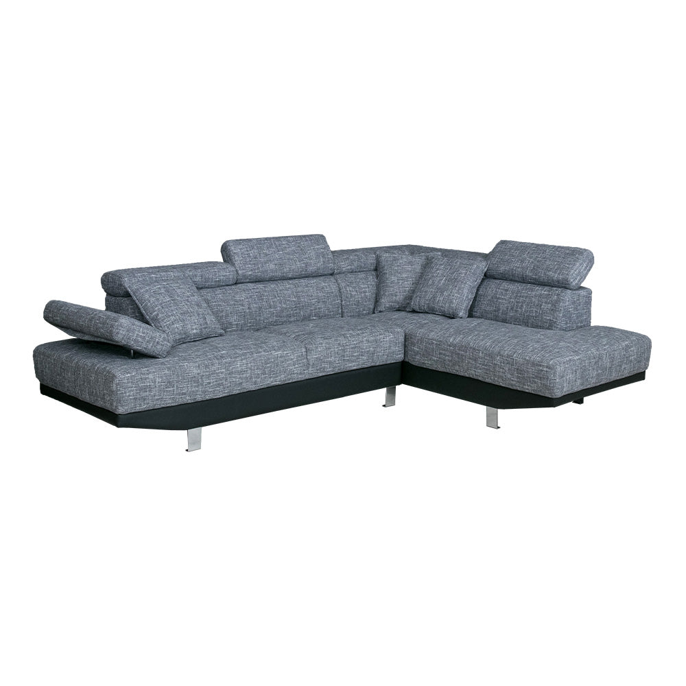 lushroom カウチソファ 3人掛け 4人掛け ハイバック リクライニング l