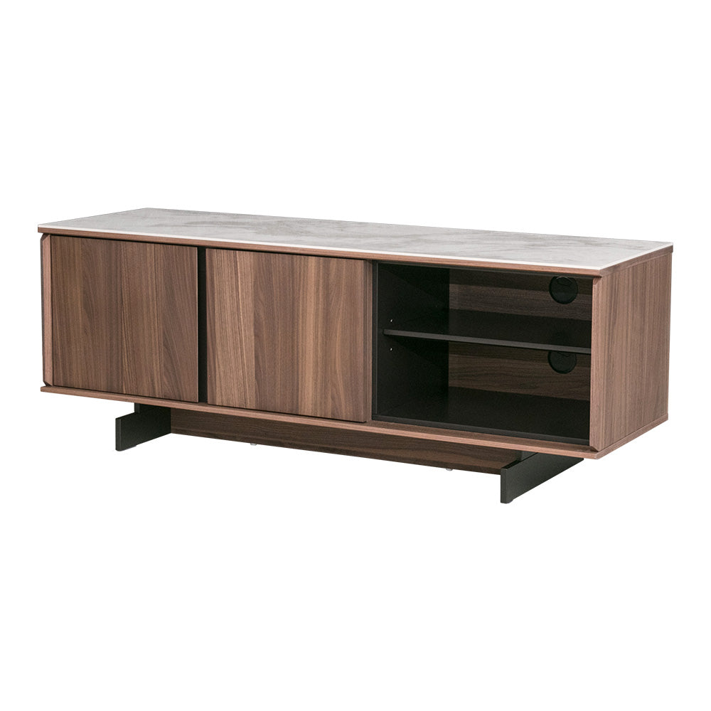 lushroom テレビボード セラミック ウォールナット 突板 収納 テレビ台