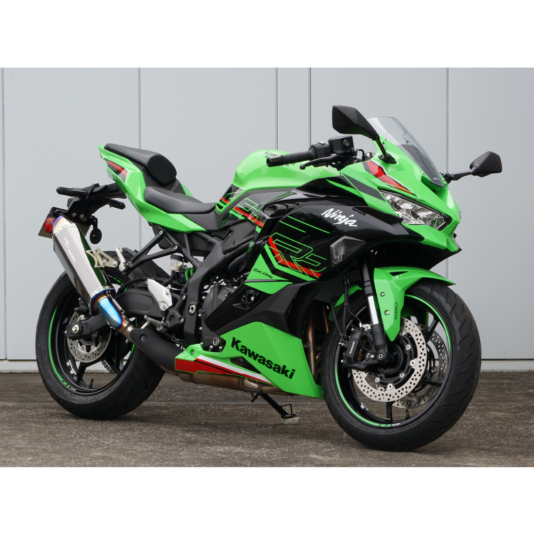 OVERRACING × ROUGH&ROAD ZX-25R/4R用スリップオンマフラー発売