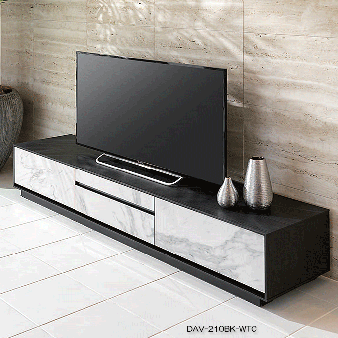 MKマエダ テレビボード 180cm幅 天然木 セラミック前板 ダヴァンティ