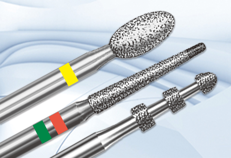 ラミネートべニア用 CV・CVSダイヤモンドバー / 総合歯科材料商社 株式