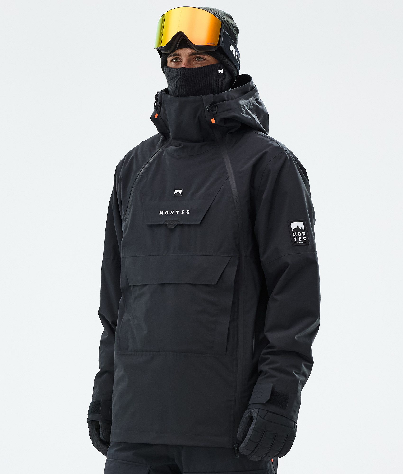 Montec Arch Ski Jacket Men Black | Montecwear.com