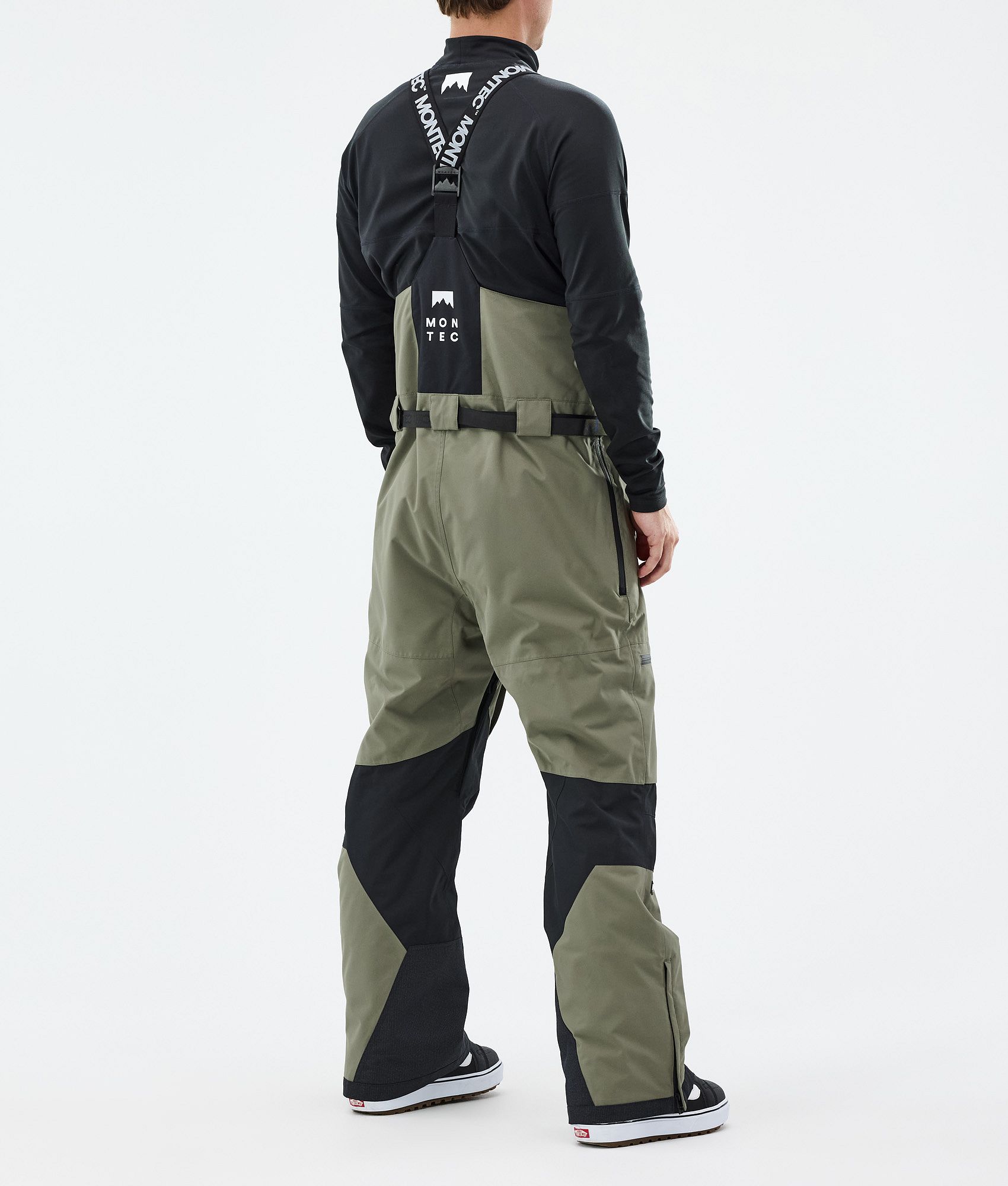 Montec Arch Snowboard Pants Men Greenish/Black | Montecwear CA