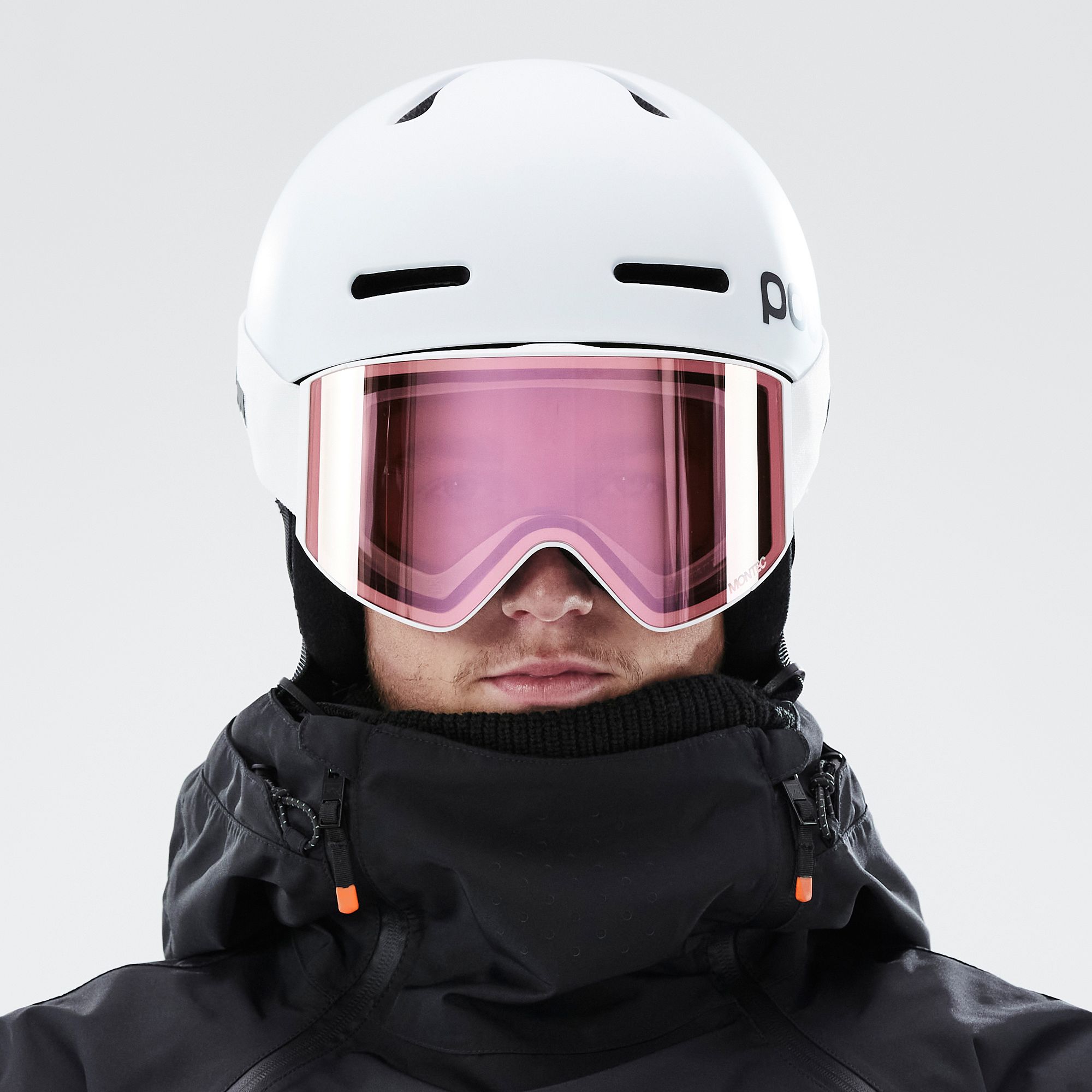 Montec Scope 22 スキーゴーグル White/Pink Sapphire Mirror