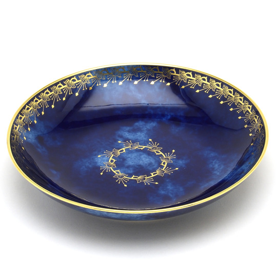 セーブル(Sevres) 深皿 クープ キューペル Bleu nuage de Sevres