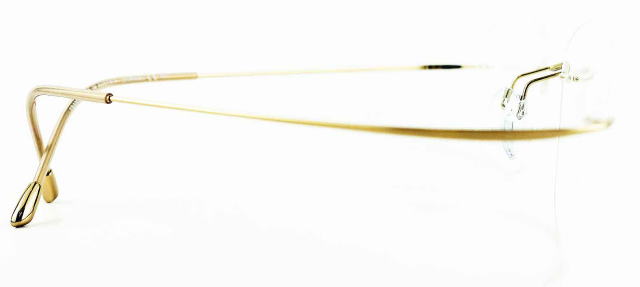 シルエットメガネフレームチタンミニマルアートマスト5515-CR-7532