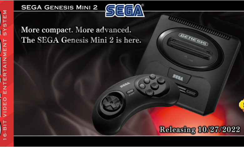 The SEGA Genesis Mini 2 supply will be very limited :