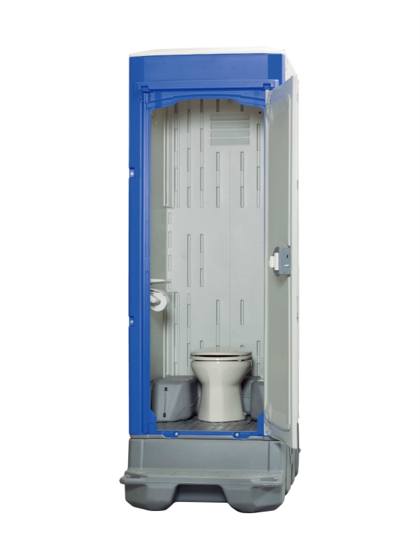 陶器製洋式タイプ 】仮設トイレ 簡易式ポンプ水洗現場用次世代型仮設
