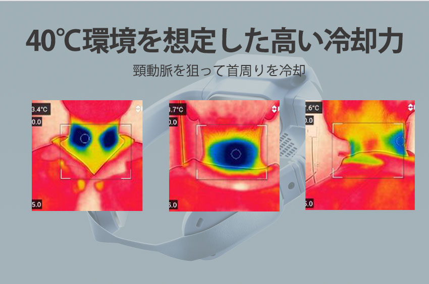 ウェアラブルエアコン 水冷式ネッククーラー ウェアコン WA-N6R4B202