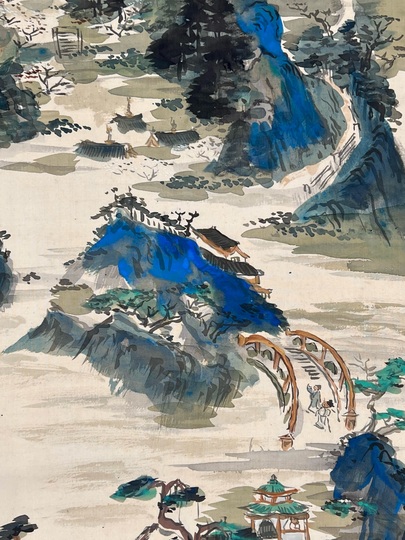 Tomita Keisen Landscape ｜Matsumoto Shoeido | Japanese Paintings