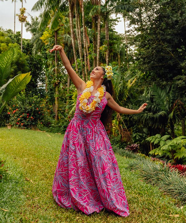 マウナロア【Maunaloa】|フラダンス衣装の専門店|ノースリーブドレス
