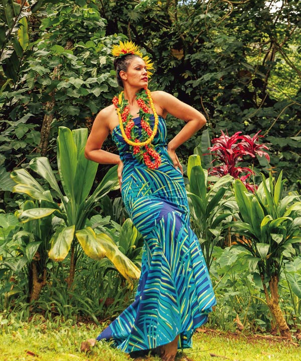 マウナロア【Maunaloa】|フラダンス衣装の専門店|ベアトップドレス