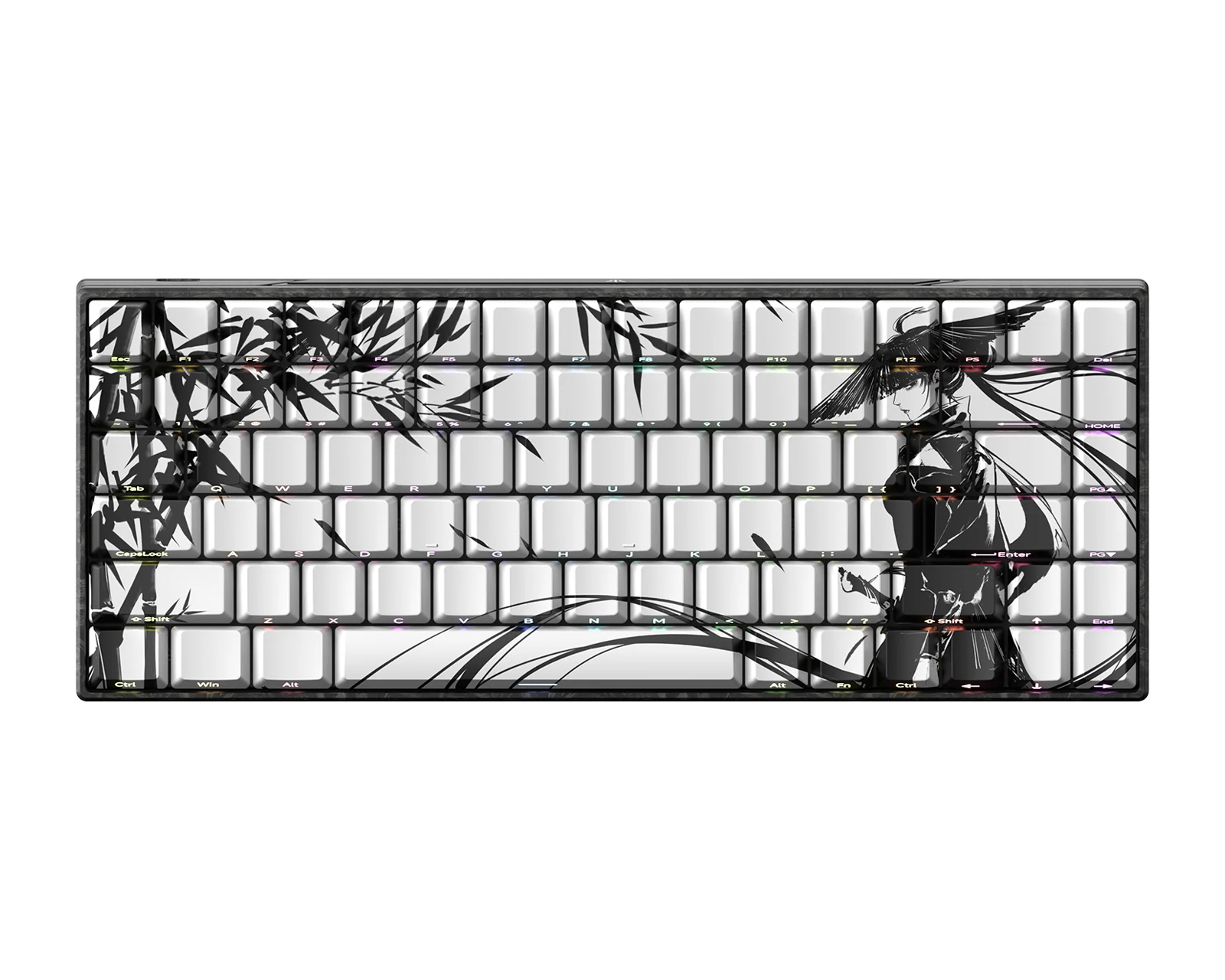 WLMouse YING75 Forged Carbon Fiber Keyboard - White [TTC Shadow