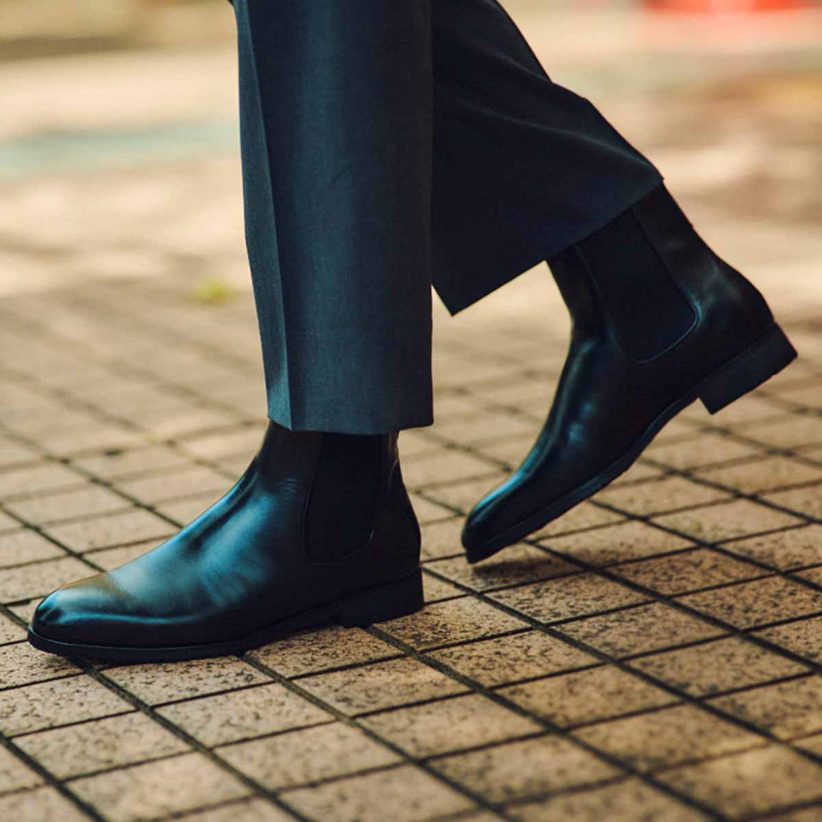 マドラス madras 特許 リカバリーメタインソール搭載 サイドゴアブーツ